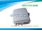 Mini Optical Fiber Termination Box 0.2dB Two 1x8 plug 62kpa - 106 kpa Atmospheric Pressure