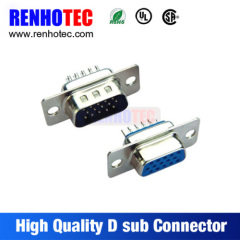 180 Degree 15Pin Female Male D SUB Connector