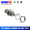 Panel Mount BNC Female Connector with Nuts and Washer