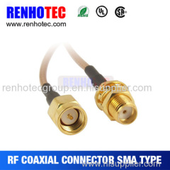 rf connectors jack to plug male to female coaxial electrical connectors sma type