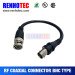 ROHS UL BNC Plug to Banana Plug Type Quick Crimp Cable RF Connectors for Multi Wires