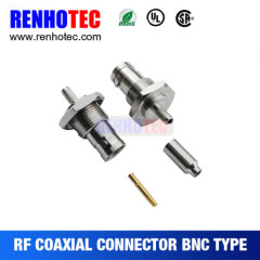 Online Shopping BNC Female Crimp Connectors RF Magnetic Connectors for RG58 RG59