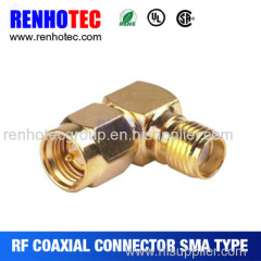 gold plating SMA plug to SMA jack RP rf adapter for rg58