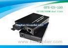 Flow Control Ethernet Fiber Optic Media Converter GigabitSingle Mode 100Km RJ 45