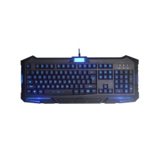 3 colors changeable led backlit gaming keyboard