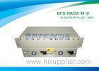 19 Inch Rack mount Fiber Media Converter 2U 14 Slots Dual Power Supply with 4 Fans Stand Alone