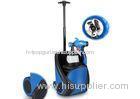 Blue Electrical Spray Painting Gun 220V 110V 2 Wheel 1.8mm Brass Nozzle