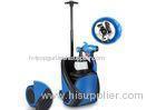 Blue Electrical Spray Painting Gun 220V 110V 2 Wheel 1.8mm Brass Nozzle