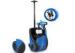 Blue Electrical Spray Painting Gun 220V 110V 2 Wheel 1.8mm Brass Nozzle