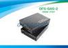 SFP Dual Mode 2 Port Fiber Media Converter 256K 10 / 100 / 1000M