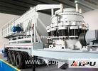 Secondary Spring Cone Crusher on the Rock Mobile Crushing Plant Used in Mining Industry