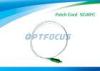 Optical Patch Cord Passive Components SC / APC Fiber Optic Patch Cable