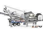 High Mobility Portable Cone Crusher / Stone Quarry And Iron Ore Crushing Plant