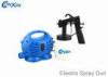 Automotive Wall Electric Spray Guns 2.5mm Nozzle Plastic Blue 650W 110V 230V