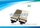 x2-10ge-sr Multimode Fiber Optic Transceiver 850nm Wavelegth Duplex LC 300m