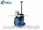 Two Wheel Trolley Electric Hvlp Paint Sprayer 800W 32000rpm 130 din / secs