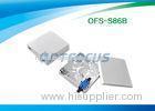 Indoor Mini Fiber Termination Box Optical Socket 0.2dB 90% Working Humidity