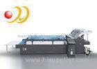 Single Labor Flute Laminator Machine Semi - Automatic For Filmed Paper