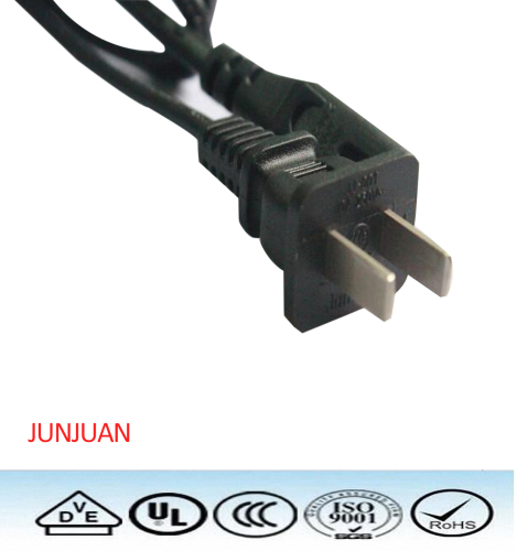 3C 2 pin power plug wire supplier