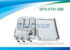 IP 65 Optical Passive Fiber Termination Box FTTH 16 SC Adapter 1:8 PLC Splitter Indoor Plastic Boxes