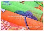 Full Color Printed PP Spunbond Waterproof Non woven Fabric In Hight Tension Strength For Bedding Cov