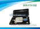 Glue Seal Splice Closure FTTH Optical Fiber Distribution Box 6 Port
