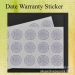High Quality Custom Fragile Tamper Proof Evident Seal Sticker Anti-fake Brittle Security Warranty Label Sticker