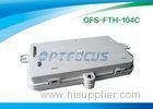 Wall Mount Fiber Termination Box 4 Core FTTH Small SC / FC / LC Connecter