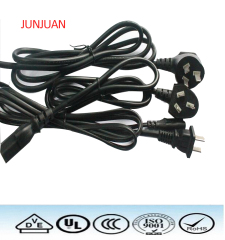 China Standard power plug 3pin cord supplier