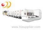 Servo Control Corrugated Box Machine Die Cutting In - Line Folding Gluing