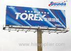 High Glossy / Matte PVC Print Outdoor Banner with 60N/5cm Peeling Strength