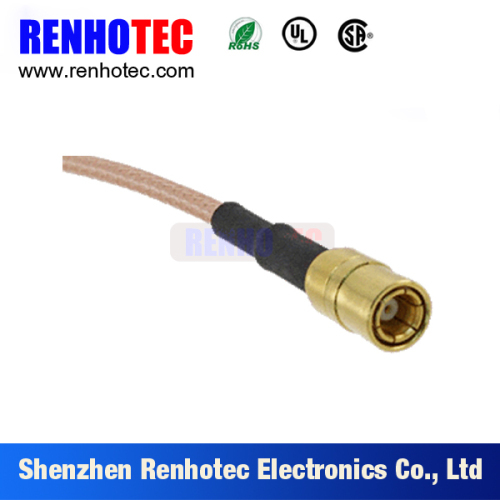 China Supplier Gold Plated Crimp Cable RG174 RG179 SMB Male Connectors