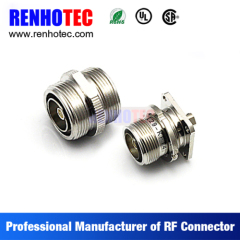 7/16 Din Female Crimp 4 Hole Flange Cable RF Electrical Coaxial 7/16 Connectors