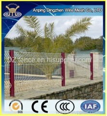 Triangle Bent Fence Fence Panel with Hot Galvanizing and PVC Coated