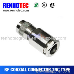 crimp tnc connector electrical male plug connector RG58/59 Connector