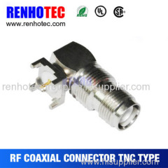 75ohm female jack 2 pin tnc connector rf coaxial connector electrical components