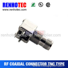 2 pin tnc cable connector with nickel/gold plating