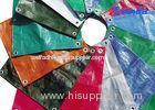 Colorful Anti UV High Gloss Laminated HDPE Tarpaulins for Roof / Awning Covering