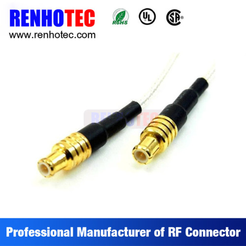 Video and Audio RCA to RCA Coaxial Wire Rope Connectors Custom Cable Assembly