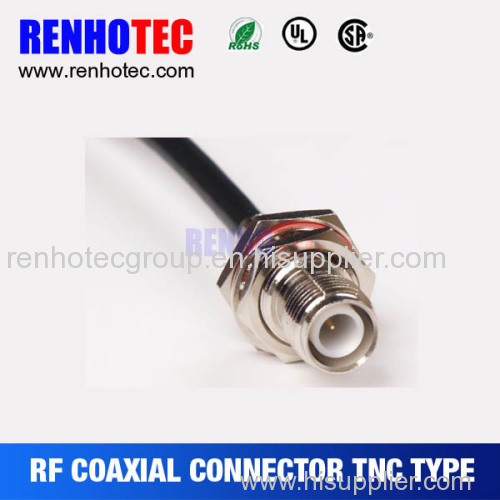 Crimp Female TNC Connector for RG316 coaxial cable