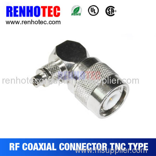 TNC TYPE RF Coaxial Connector Jack crimp for flexible cable