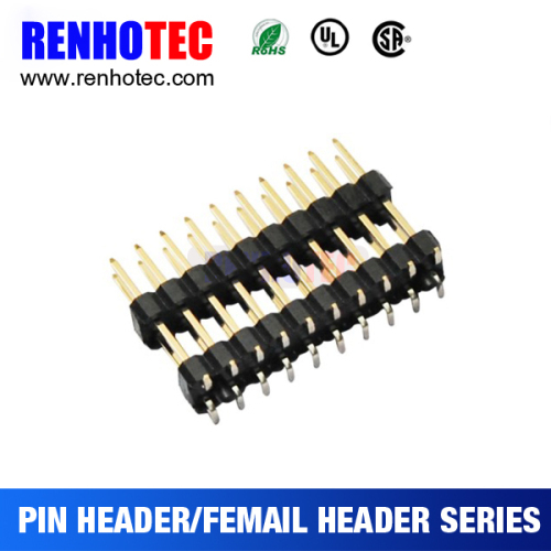 2.54mm Pitch Straight Dual Row 10pin SMT Type Pin Header