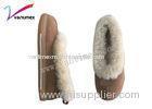 Sheepskin upper wool lining casual slip on shoes for Outdoor