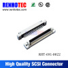 male plug 68 pin D-sub SCSI connector with high quality
