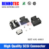 Screw type SCSI connector/scsi to usb cable 14p/20p/26p/36p/50p connector cable