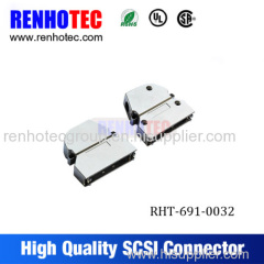 Metal hood SCSI 68PIN Shrapnel type connector