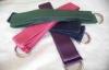 Heavy Duty Yoga Stretch Strap Double Metal D Ring Custom Elastic Band