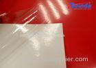 Glossy surface 100micron 140g transparent permanent glue adhesive vinyl film for bus