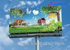 High Tensile Strength Outdoor Advertising Materials with Polyester Base Fabric