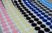 100% Nylon Black Velcro Adhesive Dots Hook And Loop Fire Retardant